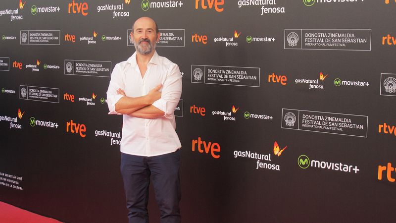 Javier Cámara, uno de los protagonista de "Truman", en la presentación del Festival de San Sebastián