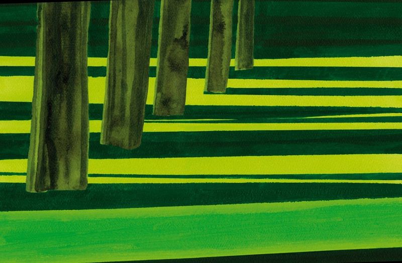 Imagen de la obra 'Las últimas sombras del atarde