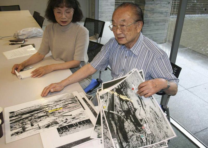 Joji Fukahori, superviviente de la bomba atómica lanzada sobre la ciudad nipona de Nagasaki