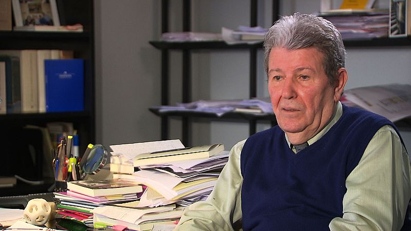 L'editor Jorge Herralde, propietari d'Anagrama