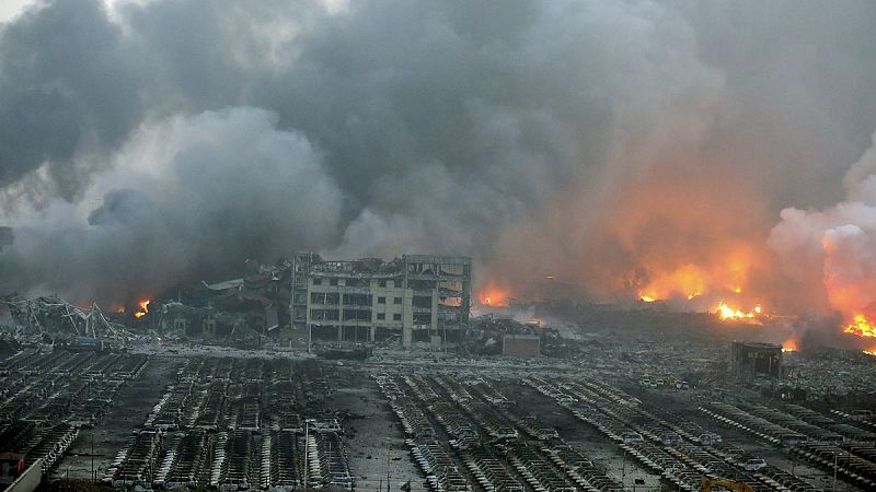 La explosión ha causado daños en edificios y vehículos y la onda expansiva se ha sentido a 10 kilómetros de distancia