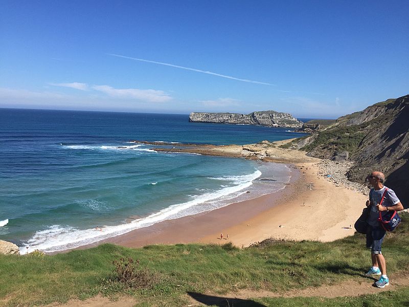 Playa de Los caballos (Miento, Cantabria).