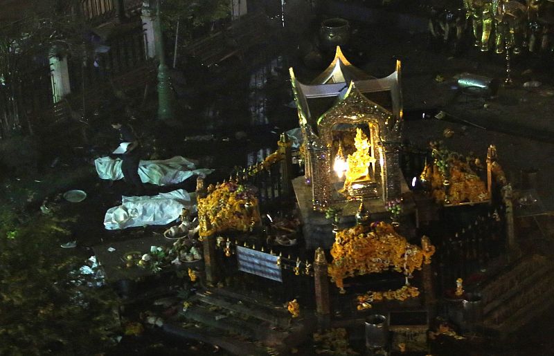 El atentado se ha producido frente al templo hindú de Erawan, uno de los lugares de culto más conocidos en Bangkok