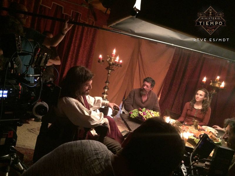 Peris-Mencheta como el Cid en 'El Ministerio del Tiempo' y Ramón Langa como Spínola