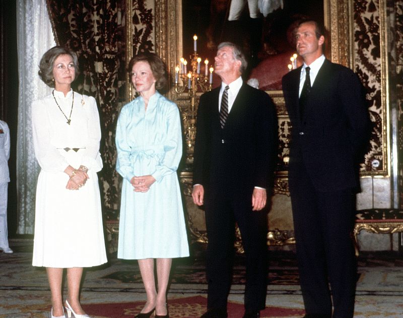 Visita oficial a España en 1980