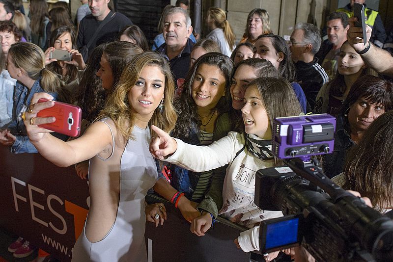 Blanca Suárez en el preestreno de 'Carlos, Rey Emperador'