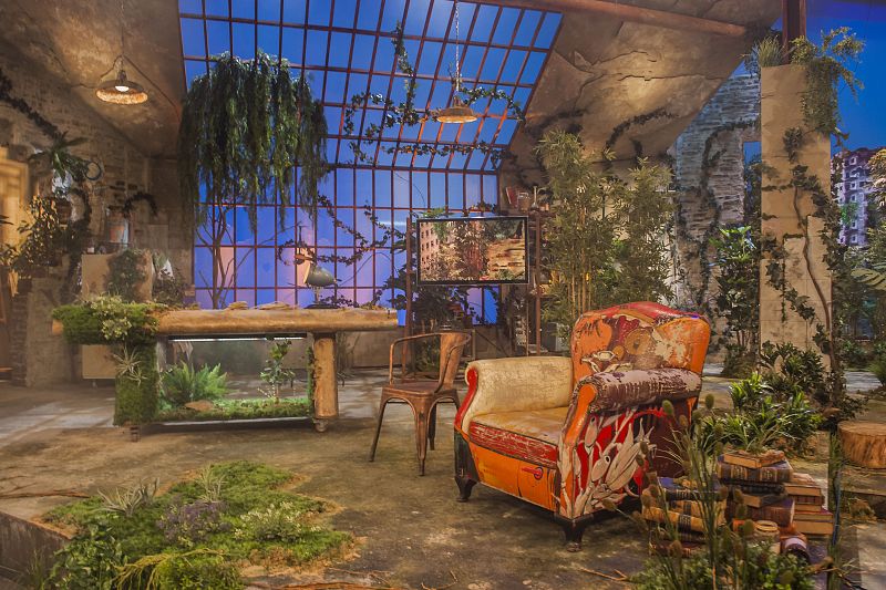 El decorado de "Yo mono"