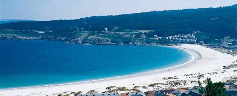 Playa de Laxe (A Coruña).