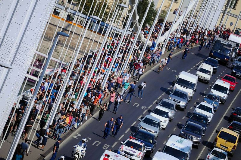  Camino a pie hasta Austria