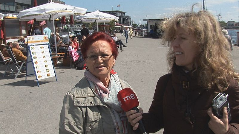 Juana Morales, emigrante española afincada en Travemünde