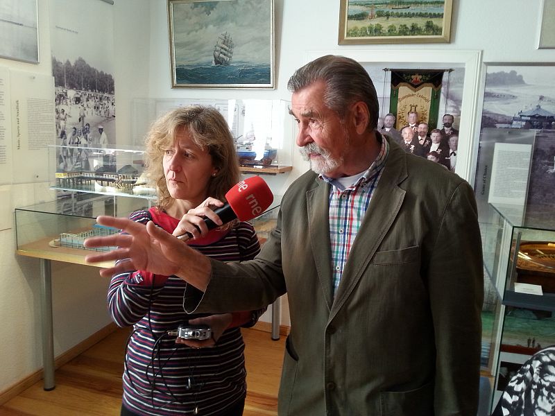 Austel Siegfried, director del Seebadmuseum de Travemünde.