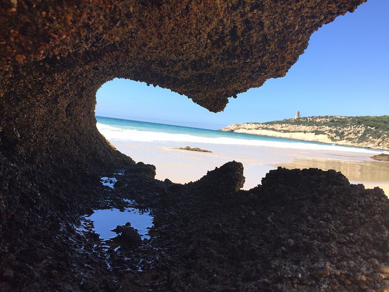 Playa del Cañuelo (Zahara de los atunes, Cádiz).