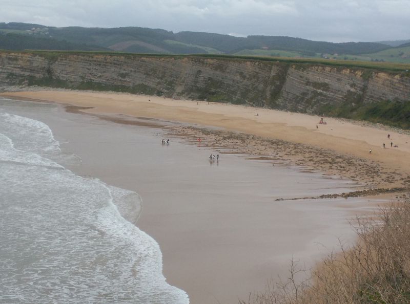 Playa de Langre (Santander, Cantabria).