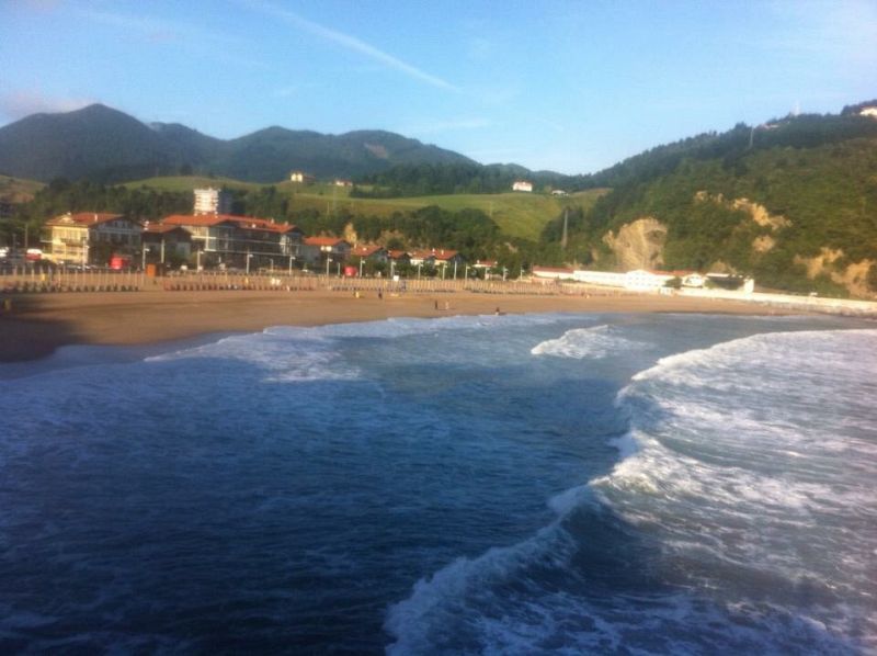 Playa de Deba (País Vasco).