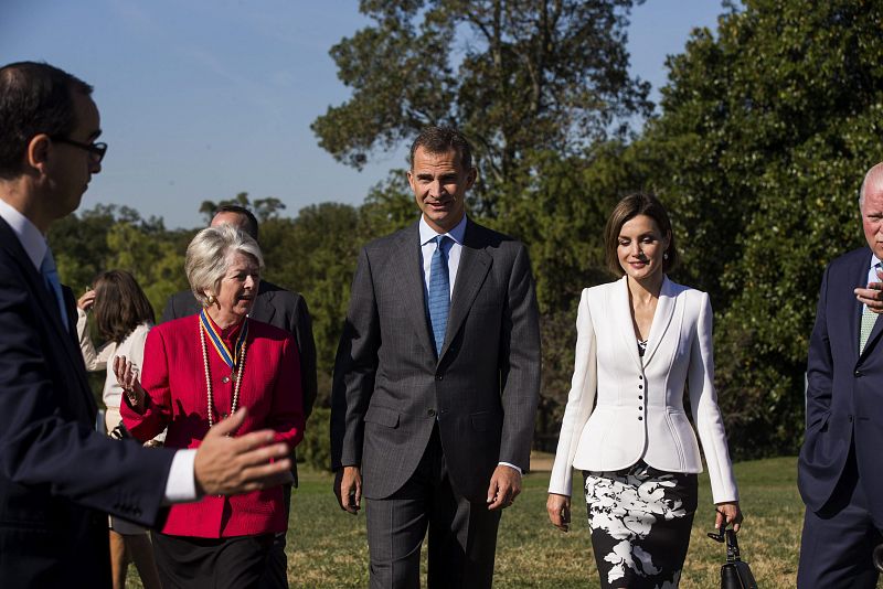 Los reyes de España visitan Estados Unidos