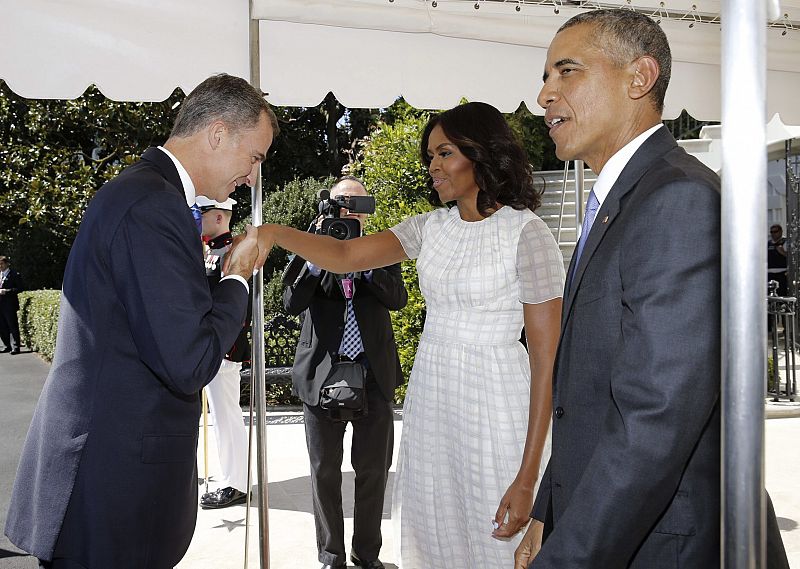 ENCUENTRO REY FELIPE CON PRESIDENTE BARACK OBAMA