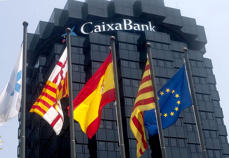 Sede de CaixaBank, en Barcelona.