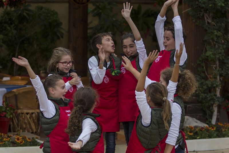 El equipo rojo gana la prueba