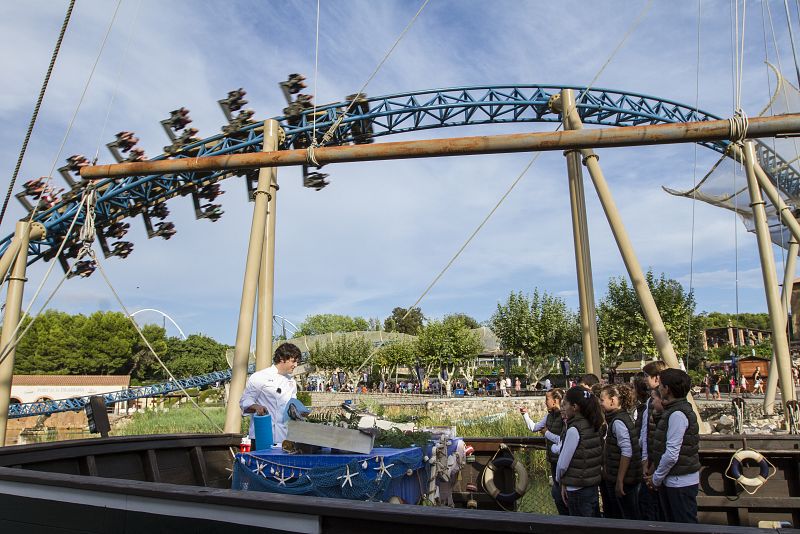 Jordi Cruz da una MasterClass a los aspirantes en PortAventura
