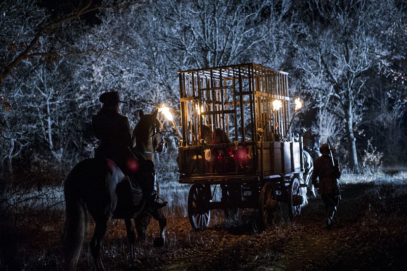 La reina de las Españas es castigada por el rey Felipe IV a la hoguera