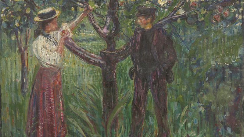 'Adan y Eva', 1909, Munch-museet