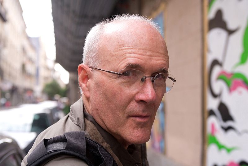 Henry Chalfant fotografiado por Mercedes Rodríguez