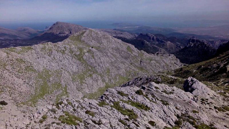 Las cumbres de la Serra de Tramuntana