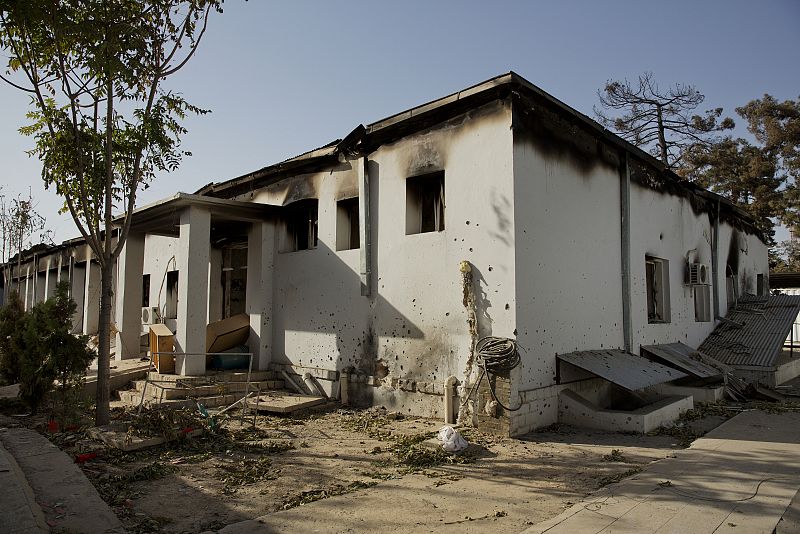 El pabellón de traumatología, el más dañado por el ataque