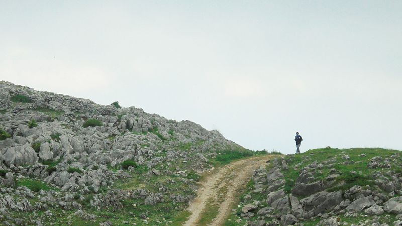 Recorriendo el parque natural de Aizkorri-Aratz