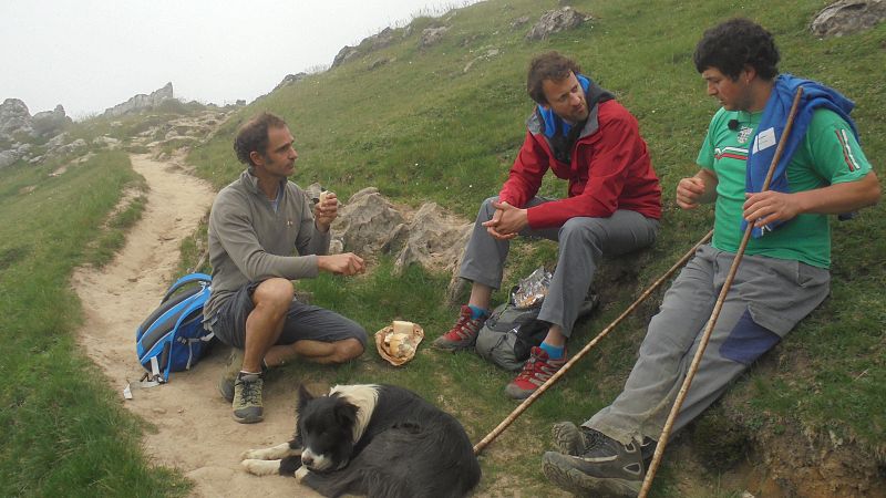 Reponiendo fuerzas con Jon i Josu