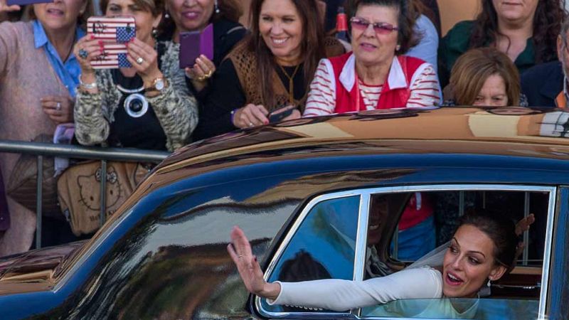 Eva González y Cayetano Rivera se casan en Mairena del Alcor, Sevilla