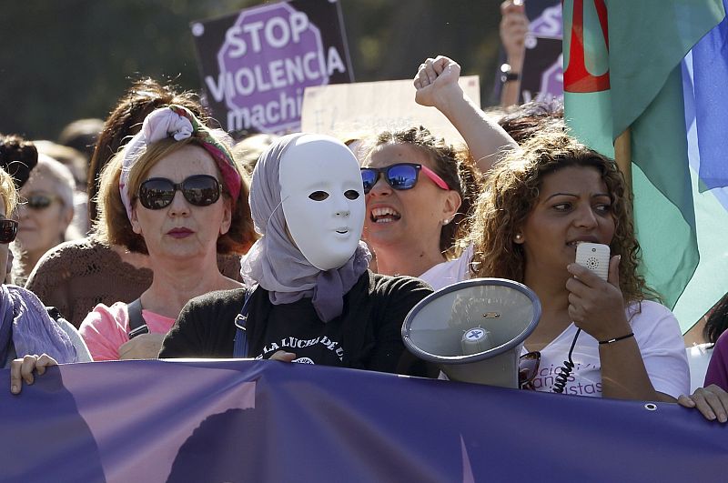 MADRID MARCHA CONTRA LAS "VIOLENCIAS MACHISTAS"