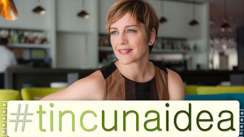 Marta Cáceres, presentadora de "Tinc una idea"