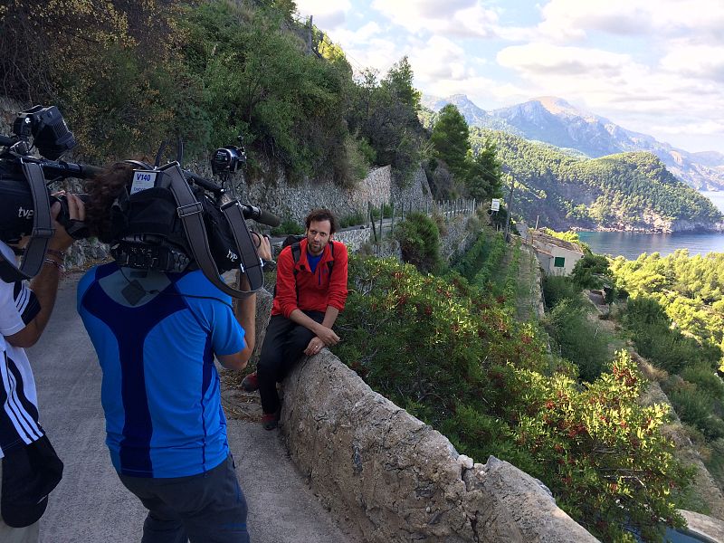 Llegando a Banyalbufar