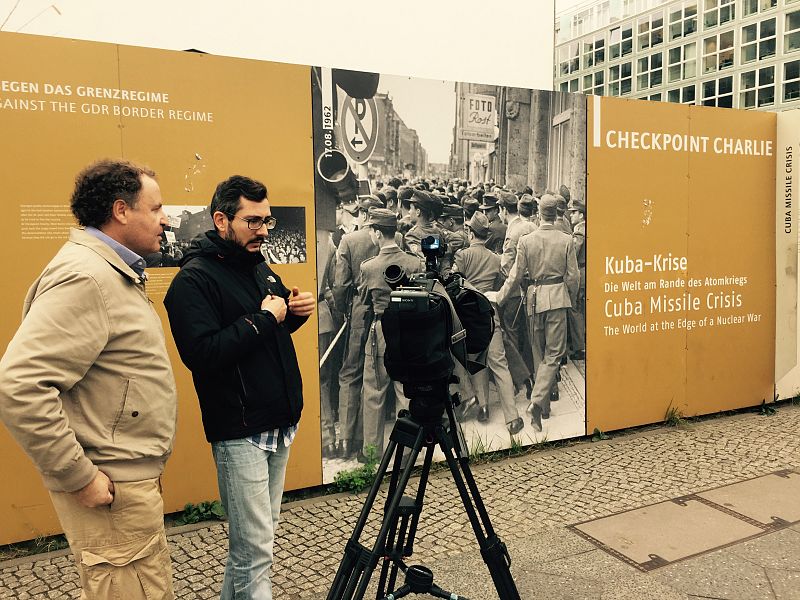 Rodando en Berlín