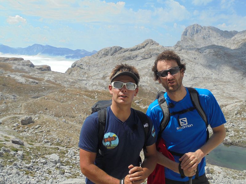 Con Joaquín, nuestro guía particular.