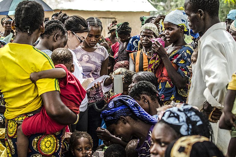 Cerca de 30.000 personas han huido de Kouango desde 2014
