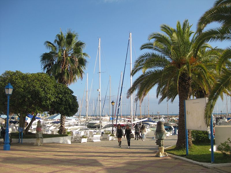 Marina de Sidi Bou Said.