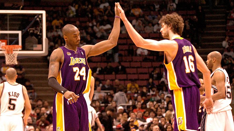 Kobe y Pau han compartido 6 años en los Lakers
