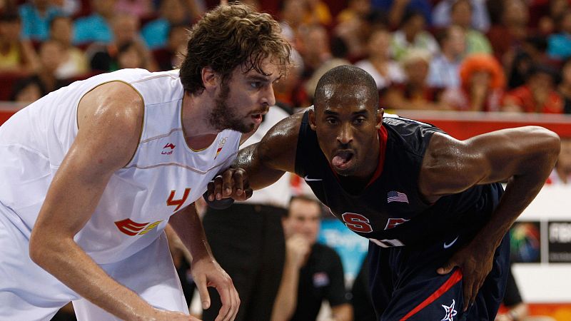 Como jugador de la selección de EE.UU. Kobe Bryant ha ganado dos oros olímpicos