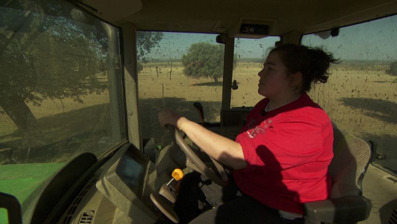 Ángeles estudió Dirección y Administración de Empresas pero decidió volver a su pueblo