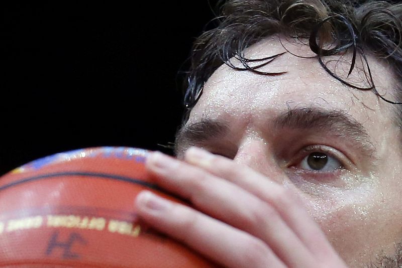 Pau Gasol, concentrado al máximo en el Europeo.