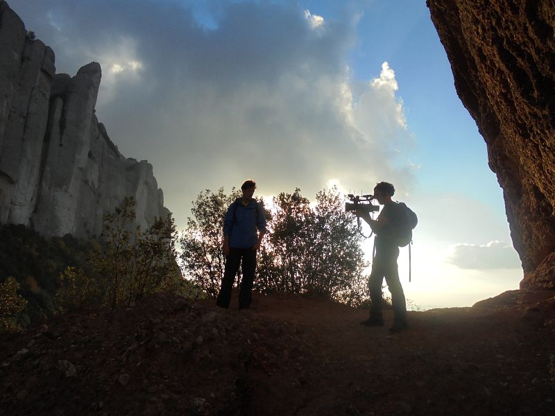 Acabamos la ruta en la Foradada