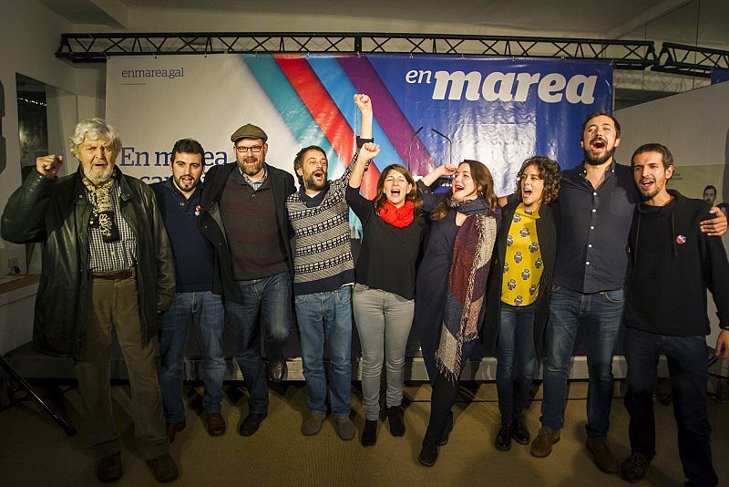 LA MAREA IRRUMPE EN SEGUNDO LUGAR EN GALICIA