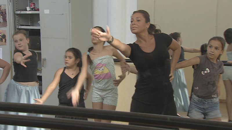 'Toromba', profesora de baile en la 'Escuela de Arte Polígono Sur'