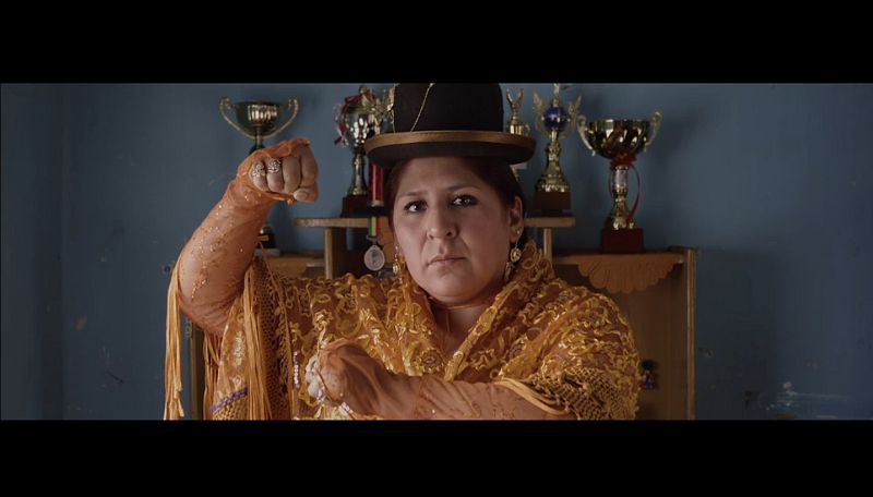 La Cholita ChinChín, imagen de El Ojo de Iberoamérica 2015