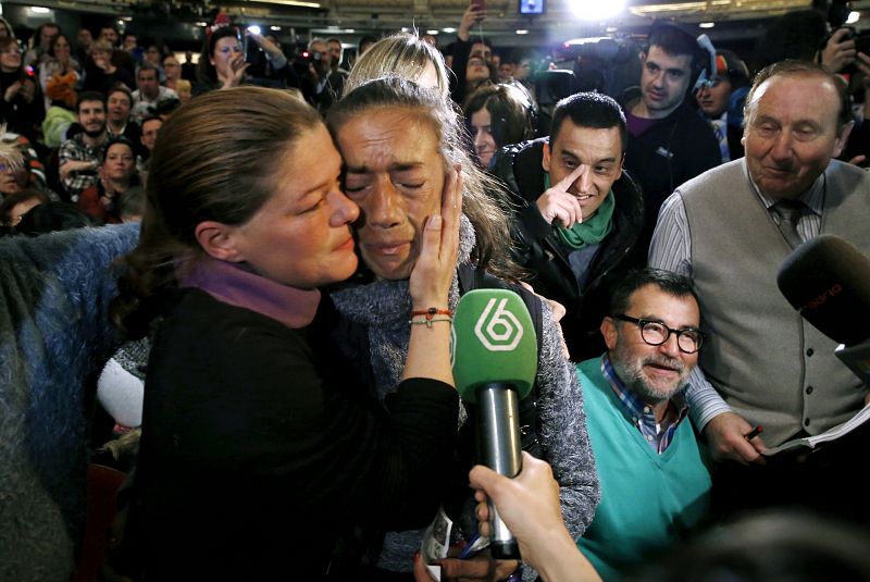 La señora que se creía ganadora de un cuarto premio de Lotería de Navidad es consolada