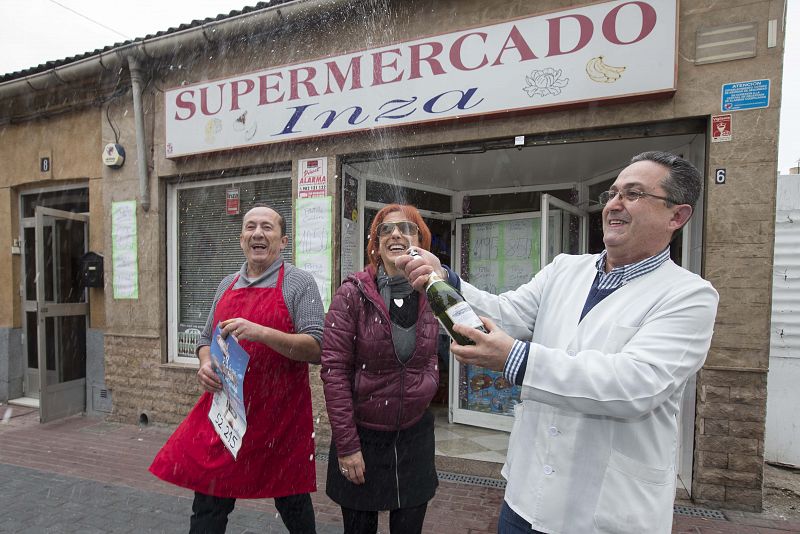 Un supermercado de Barriomar en Murcia tocado por la suerte con un cuarto premio