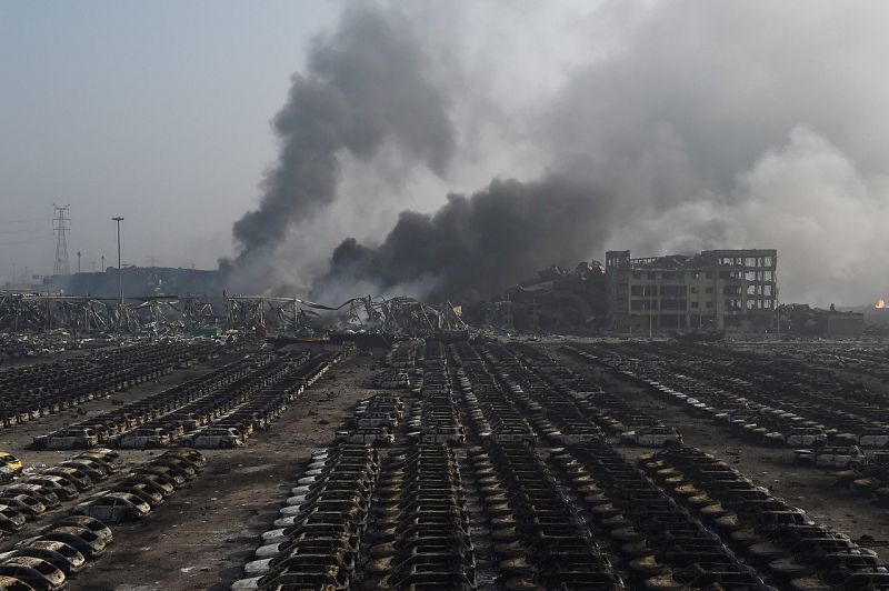 El infierno en Tianjin