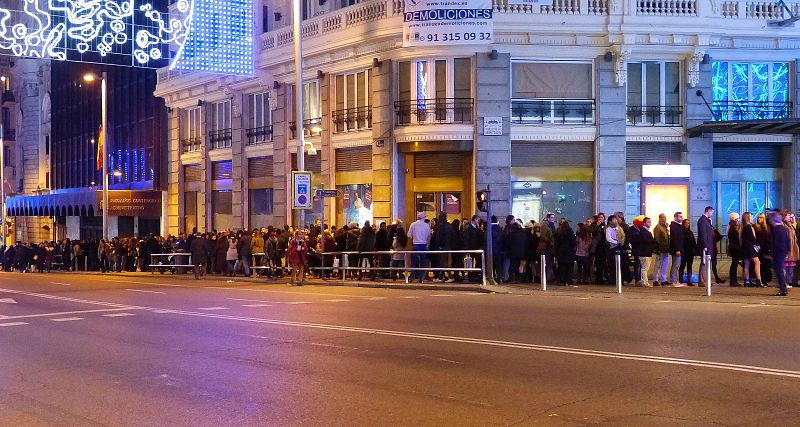 CAMPANADAS DE FIN DE AÑO EN LA PUERTA DEL SOL